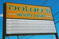 delaware county bar pub signs